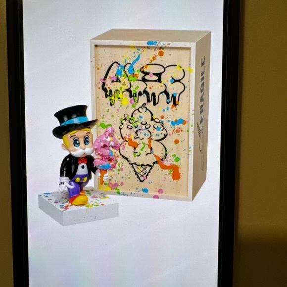 Alec Monopoly Ice Cream Richie Sculpture Figure Hand Finished Edition #'d /150 - Picture 4 of 7